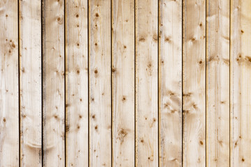 Grunge wooden desk. Brown board background. Natural wood pattern texture. Plank construction with knots.
