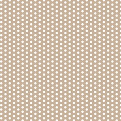 vector seamless pattern with dots in brown