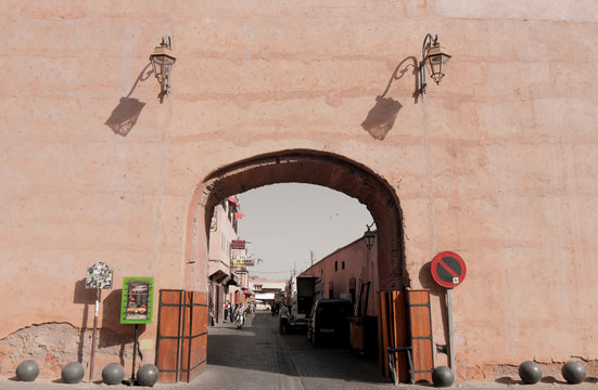 Marrakech Door In Morocco
Islamic Traditional Pattern
