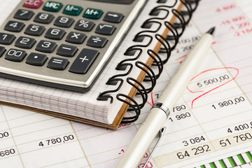 Office accessories for business management.