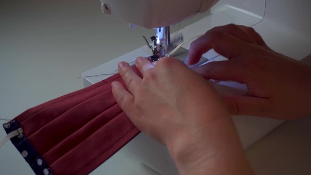 Sewing A Self Made Reusable Protective Facemask, Covid-19