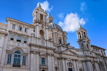 Church of Sant Agnese in Agone, Rome Italy