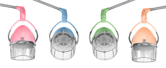 Trockenhauben -j Retrostyle - Isoliert