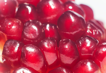 pomegranate close up