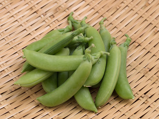 生のスナップエンドウ
