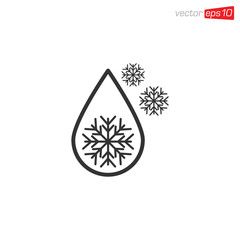 Ice Icon Design Vector Illustration