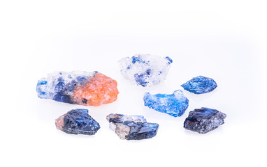 Raw potassium and sylvinite crystals. Mined by JSC 