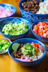 Black bean burrito bowl