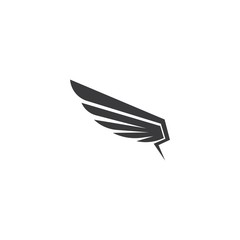 wings logo symbol icon vector illustration