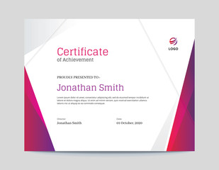 Vertical Dark Blue and Gold Waves Certificate Design Template
Letter Size with Bleed