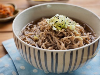 아시아 음식 메밀국수
