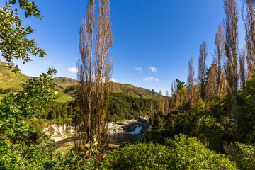 Raukawa Falls Lookout in Manawatu-Wanganui, New Zealand