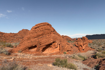 The Beehive - a rock formation in the Valley of Fire, Nevada