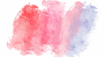Vintage Pink watercolor background for your design, watercolor background concept, vector.