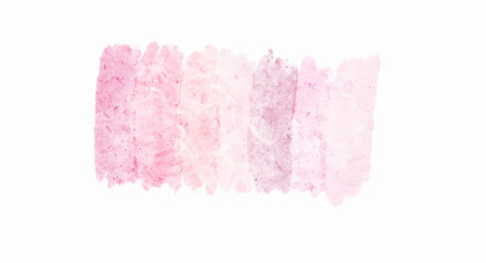 Pink banner watercolor background for your design, watercolor background concept, vector.