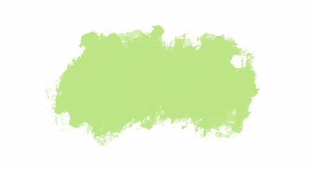 Green splash banner watercolor background for your design, watercolor background concept, vector.