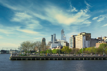 West side view of Manhattan
