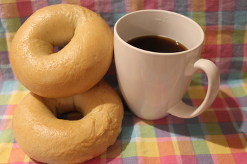 Coffee and bagels