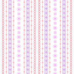 Modern stitches pattern on embroidery design for living room wall decor.