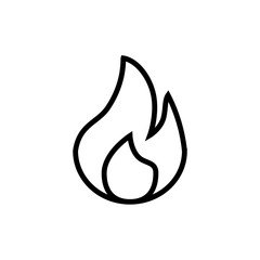 Fire Icon Design Vector Template
