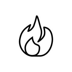 Fire Icon Design Vector Template
