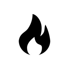 Fire Icon Design Vector Template