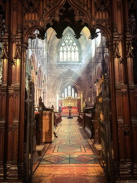 Interior Of Chester Cathedral