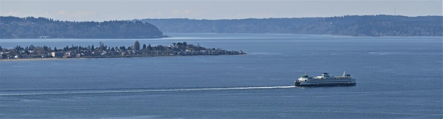 Obraz premium Seattle waterfront view
