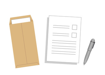 送付書類のイメージ