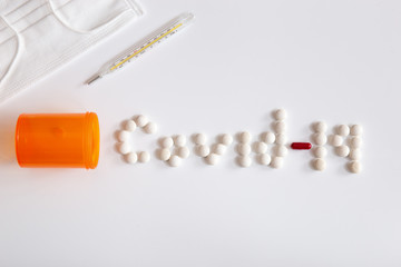 Stop coronavirus. Self isolation. Home quarantine from Covid-19.