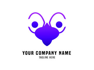 Abstract Logo Vector Gradient Animal