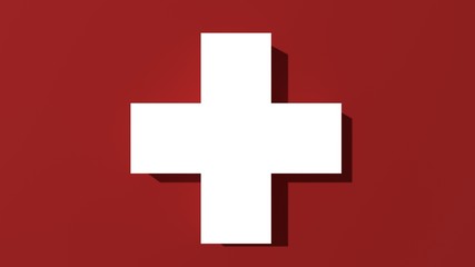 白十字　赤色　臙脂　交通安全