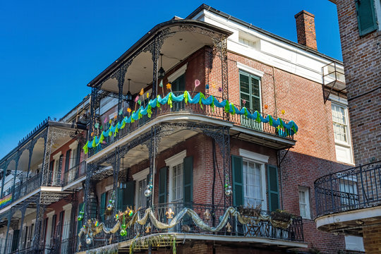 Old Building French Quarter Dumaine Street New Orleans Louisiana