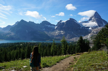Naklejka premium マウントアシニボイン