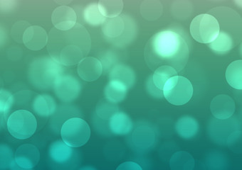 緑色の玉ボケ綺麗な背景素材