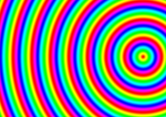 虹色　幻覚　サイケデリック