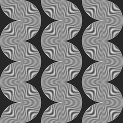 Black And White Abstract Vector Pattern Design