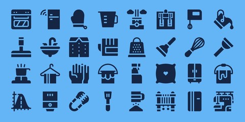 household icon set