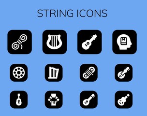 string icon set