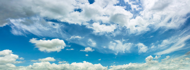 olive green and blue color in sky view with cloudscape