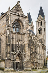 Fototapeta premium Cathedral of St. Sephan, Halberstadt, Germany