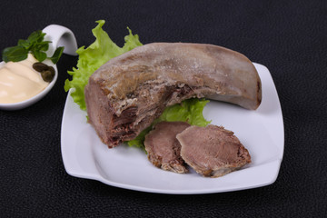Gurmet pork tongue snack