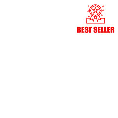 bestseller logo for e-commerce product listing in websites and best seller badge