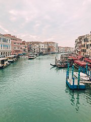 Fototapeta premium grand canal venice italy