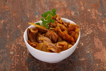 Pork ear snack