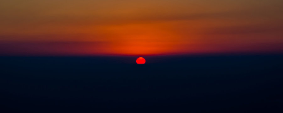Beautiful Sunset view at mata Vaishnodevi darbar katra Jammu

