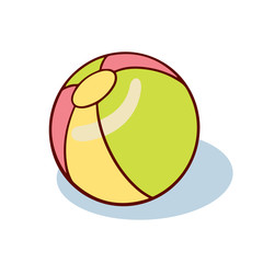  Doodles sketch ball illustration. Simple flat illustration 