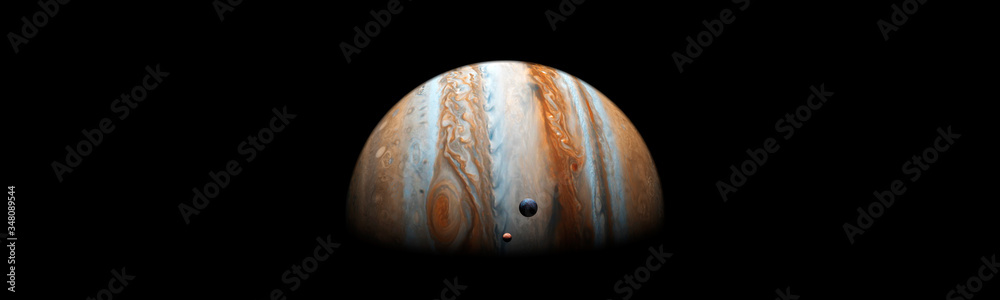 Canvas Prints jupiter in space concept