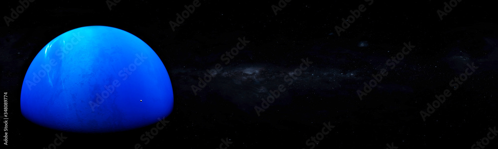 Canvas Prints neptune from space concept