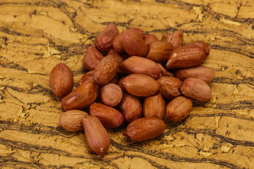 Raw peanut heap - for roast